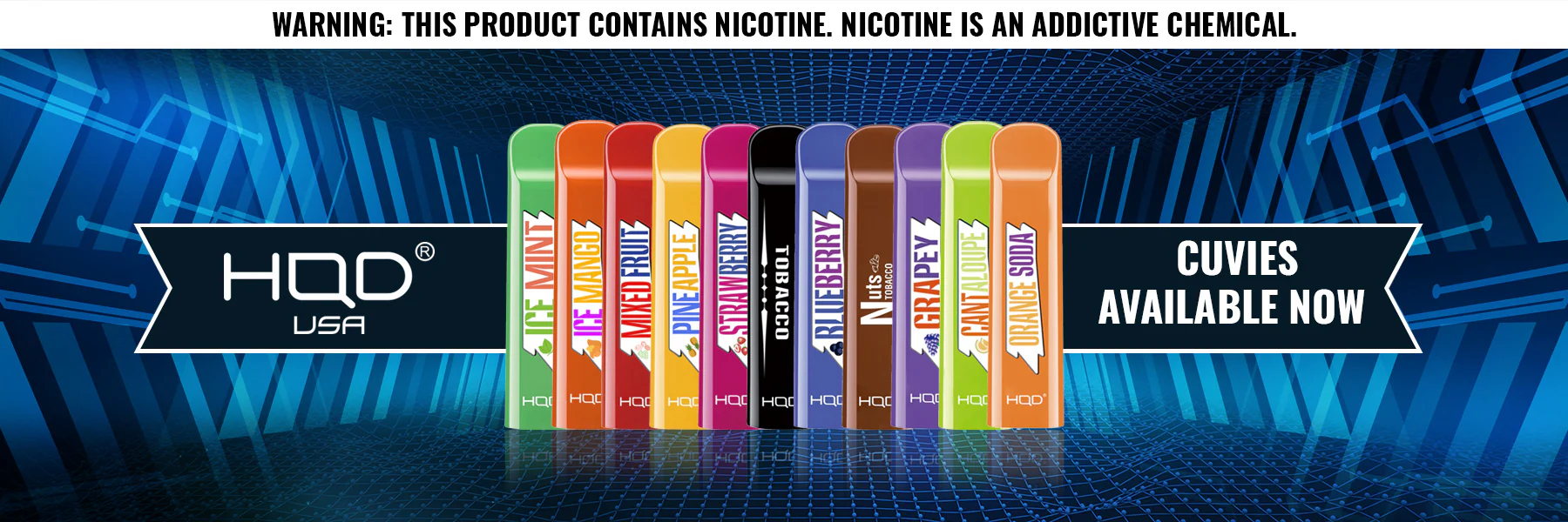 HQD Cuvie Disposable Vape Device - 18PCS - Image 5